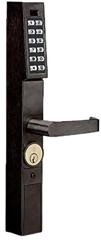 Digital Lock in Matte Black by Trilogy Locks